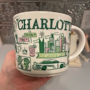 Charlotte “Been There” series Starbucks mug. No imperfections.